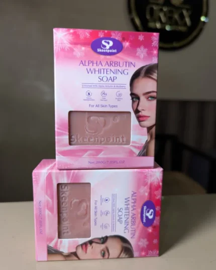 Skeenpoint Alpha Arbutin Soap – Brightening & Even Tone Cleansing Bar