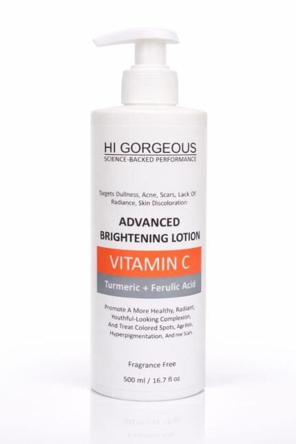 Hi Gorgeous Advanced Brightening Lotion Vitamin C, Turmeric + Salicylic Acid