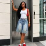 City Denim Bermuda Shorts