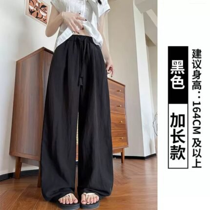 High-Waist Wide-Leg Palazzo Pants