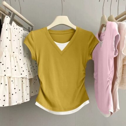 Iconiq Duo V-Neck Slim Fit Tee Set
