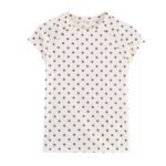 Polka Dot Fitted T-Shirt
