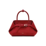 Elara Suede-Look Boston Bag