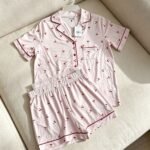 Cherie Cherry Print Pyjama Set