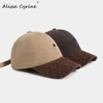 Sienna Leopard Brim Baseball Cap – Coffee Brown