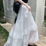 Fiora Tiered Ruffle Maxi Skirt