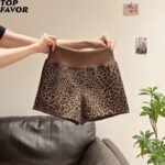 Kova Wild Leopard Print Lounge Shorts
