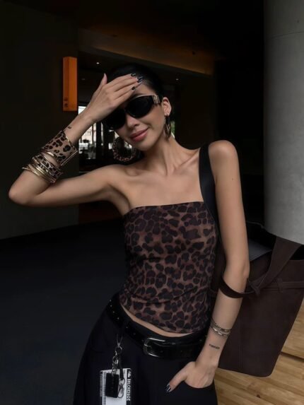 The Sienna Wildcat Leopard Print Cami Top