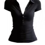 The Veyra Sculpt Collared Top