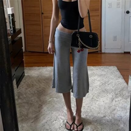 The Sienna Foldover Capri Pants