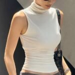The Novelle High-Neck Sleeveless Top