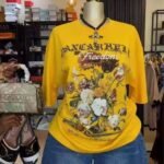 Golden Era Graphic Tee – Yellow