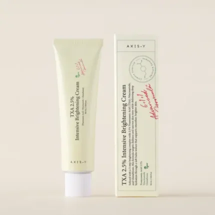 AXIS-Y TXA 2.5% Intensive Brightening Cream 50ml – Tranexamic Acid Cream for Dark Spots & Hyperpigmentation
