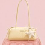 Celeste Woven Star Shoulder Bag – Butter Yellow