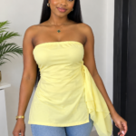 The Zivara Asymmetric Tube Top